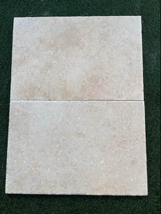 Galala Cream Tile 16 x 24 x 2 Cm Honed and Chiseled