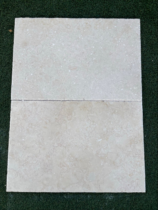 Galala Cream Tile 16 x 24 x 2 Cm Honed and Chiseled